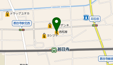 ワイズキッチン ヨシヅヤ甚目寺店の地図画像