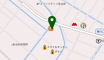 日鶏ひとりの地図画像