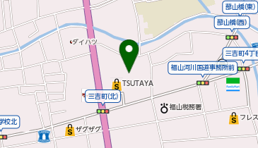 ステーキハウス ラジャ 福山三吉店の地図画像