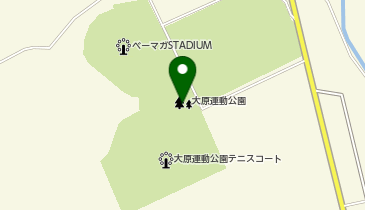 大原食堂の地図画像