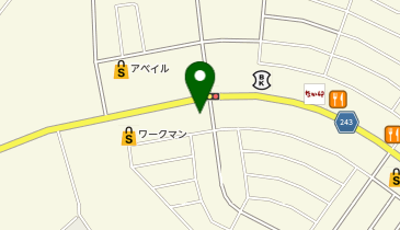 カフェ ハートリップの地図画像