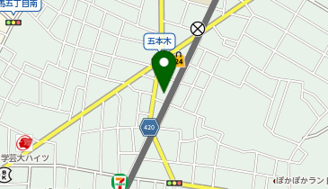 ファイブ ツリーズの地図画像