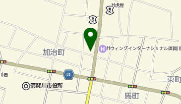 韓国料理店 ハルの地図画像