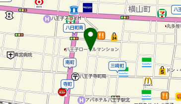 琥珀双葉堂の地図画像