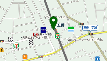 イデカフェ 五香駅店の地図画像