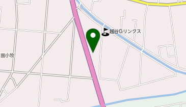 肉のはせ川 越谷大間野店の地図画像