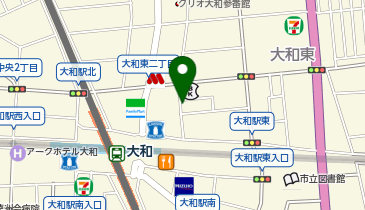 大乃寿司 大和店の地図画像