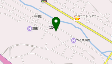 ルーフトップバー雪月花の地図画像