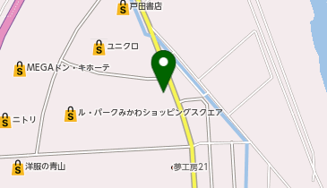 ケンちゃんラーメン (三川店)の地図画像
