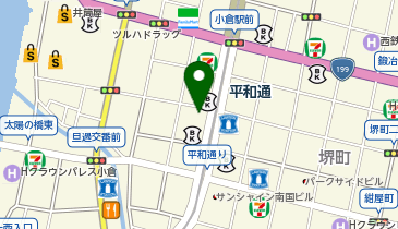 焼鳥本陣の地図画像