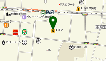 讃岐の味塩がま屋山口イオン防府店の地図画像