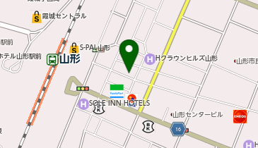 大衆酒場 みつ星餃子 山形駅前店の地図画像