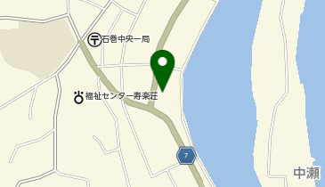 ビーカフェなつめの地図画像