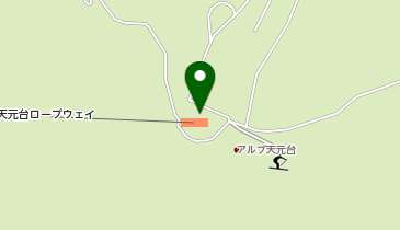 レストラン白樺の地図画像