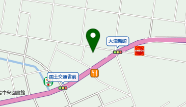 グランカフェF大津新崎店の地図画像
