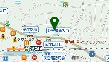 らーめん なないろの地図画像