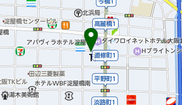 中国料理 龍門の地図画像