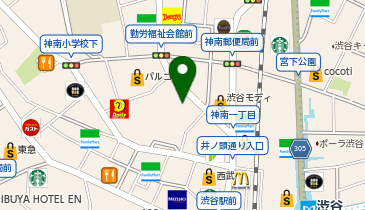 インド料理 タンドゥール 西武渋谷店の地図画像