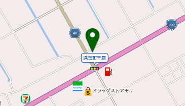 虹のカレーハウスの地図画像