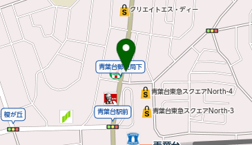 いまがわ食堂 青葉台の地図画像