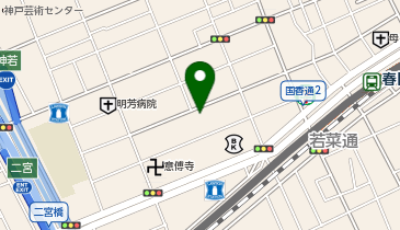 ピッツェリア アロッコの地図画像