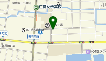 御料理 ふく岡の地図画像