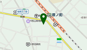 カフェラウンジの地図画像