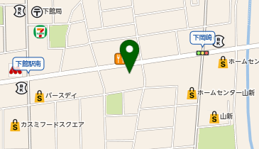 餃子酒場 だるまの地図画像