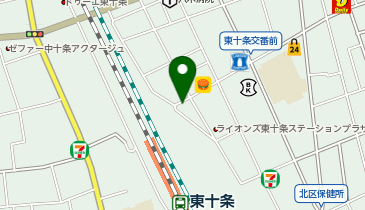 キングケバブ東十条店の地図画像