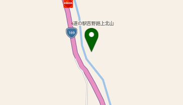 レストラン森人の地図画像