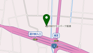 新湊食堂の地図画像