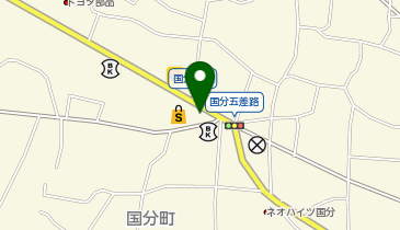 隠れ居酒屋 創家かの地図画像