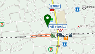 キャラバンコーヒー阿佐ヶ谷店の地図画像