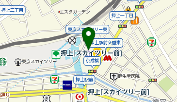 シズラー 押上の地図画像