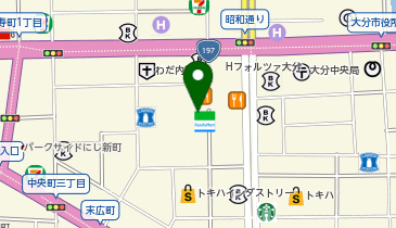 IRISHPUB THE HIVEの地図画像
