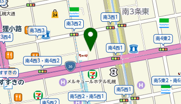 肴やの地図画像