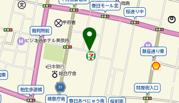 割烹 満月の地図画像