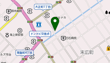 今治街中麦酒の地図画像
