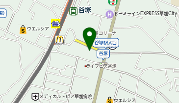 とんかつ お刺身 はなぶさの地図画像