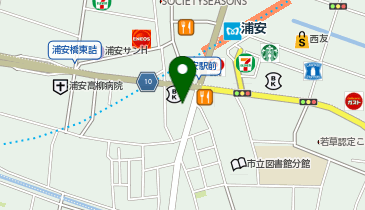 インドスパイス 猫実の地図画像