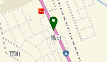 山香食堂の地図画像