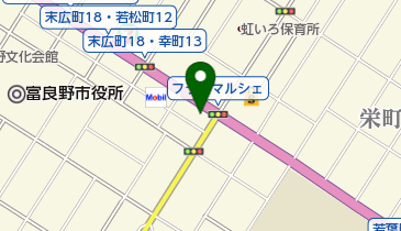 熊ッ子ラーメン (富良野店)の地図画像