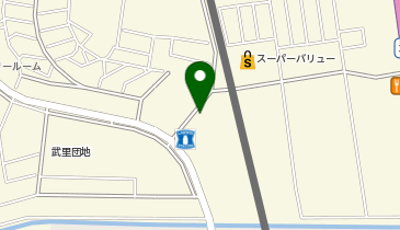 麺カフェ ひまわりの地図画像