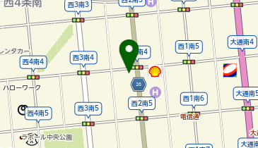さかい珈琲帯広店の地図画像