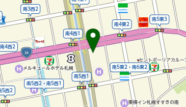 ハチドリ食堂の地図画像