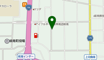 ぎなん温泉 湯楽里の地図画像