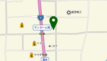 めしBALくらうどの地図画像