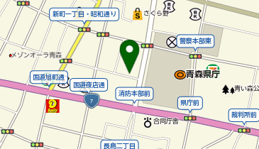 青森居酒屋 いい友の地図画像