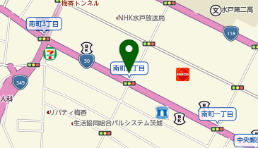 かつさと 水戸店の地図画像