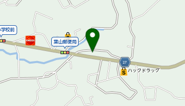 山海亭の地図画像